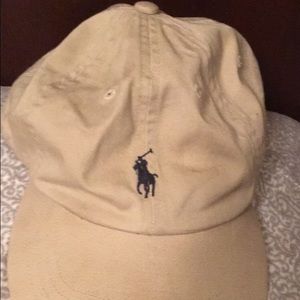 Tan polo hat