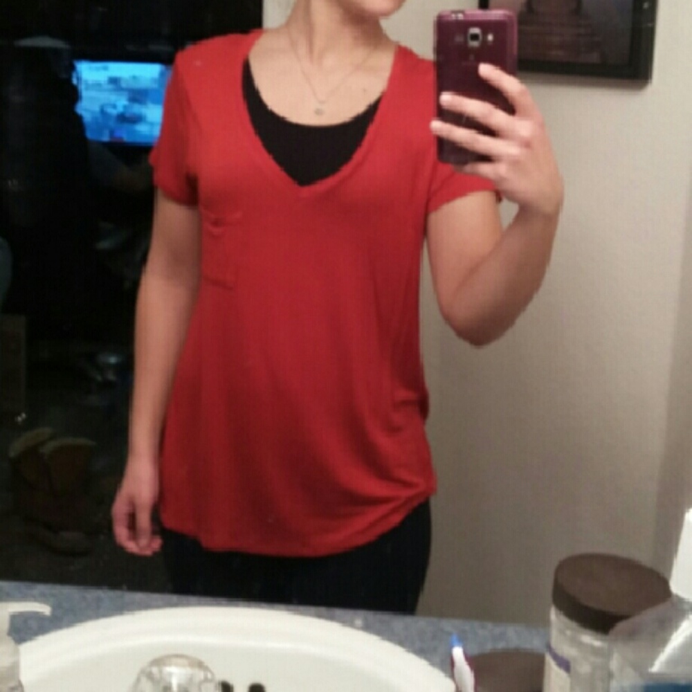 Flowy and flirty t shirt