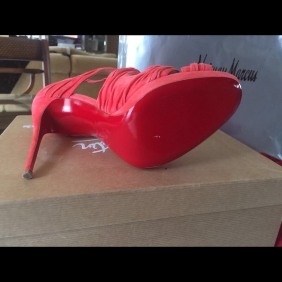 CHRISTIAN LOUBOUTIN AKA RED BOTTOMS, Worn ONCE. - Picture 2 of 4