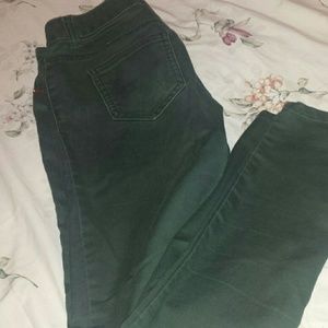 Forest green jeans