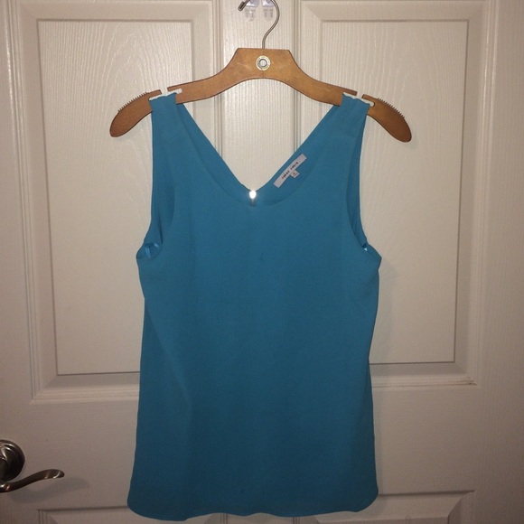 Aqua business casual tank