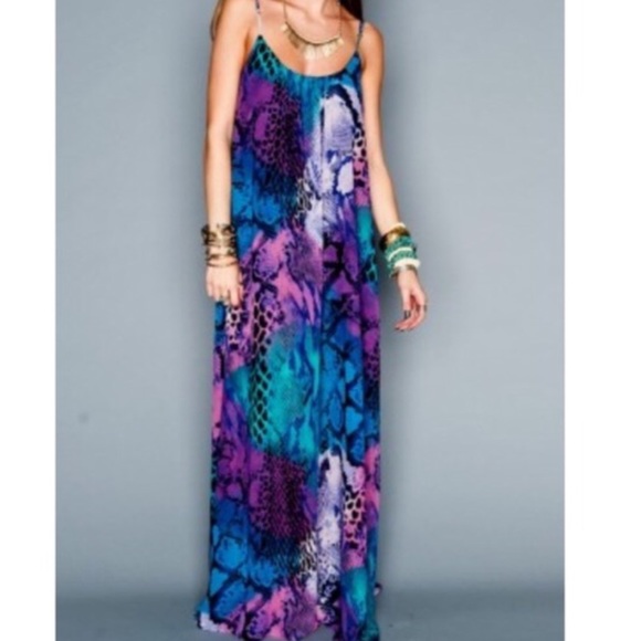 ❌SOLD❌Show Me Your Mumu Trapeze Maxi Dress - Picture 4 of 4