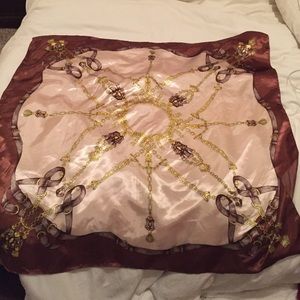 Authentic Louis Vuitton Silk Scarf