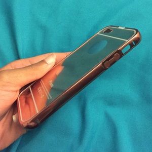 iPhone 5/5s rose gold mirror case