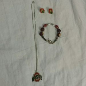 Officially licensed Ohio State Accessorie Set