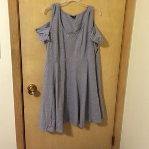 Grey Flare Dress