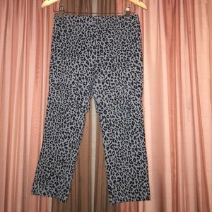 Leopard Cropped Leggings by June & Daisy