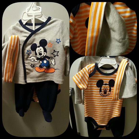 Mickey mouse 3 piece set