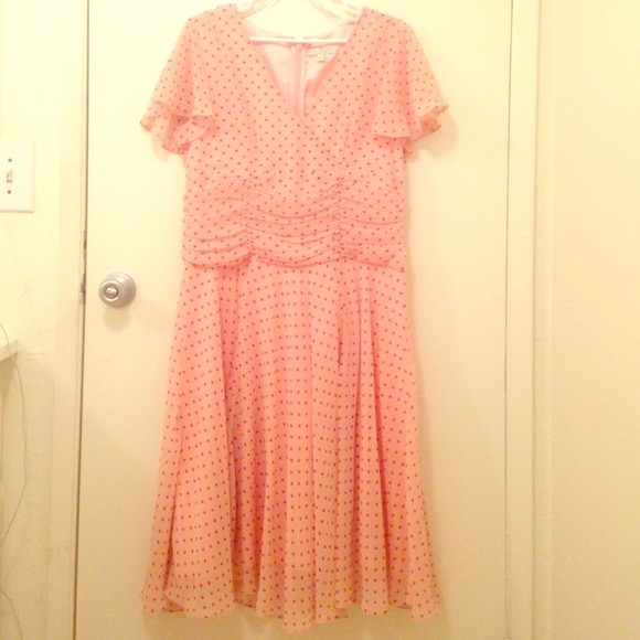 Satin hearts dress.
