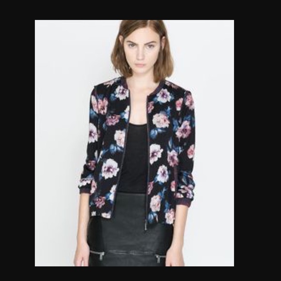 zara trafaluc bomber jacket