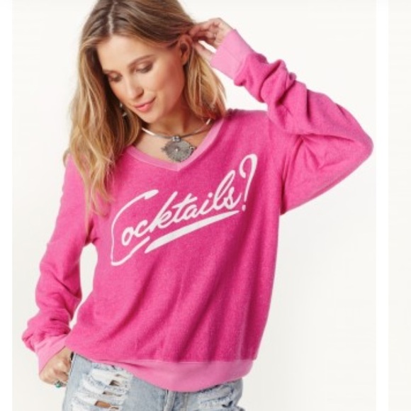 NWOT Wildfox long sleeve sweater