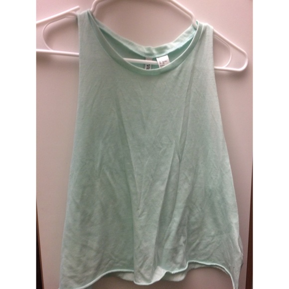 Light Green Muscle Tank
