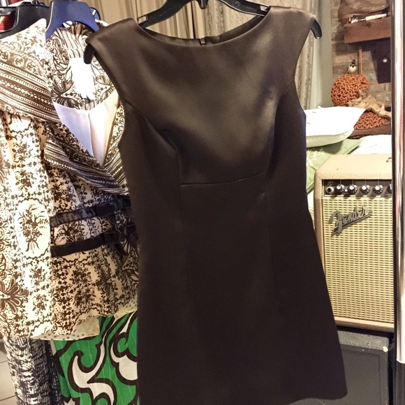 Brown dress to wear under Tracy Reese Jacket