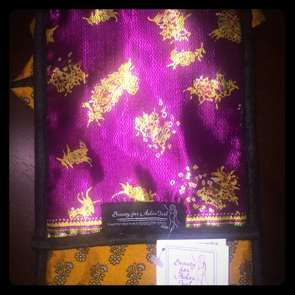 Beautiful Handmade Crossbody or iPad Mini Bag