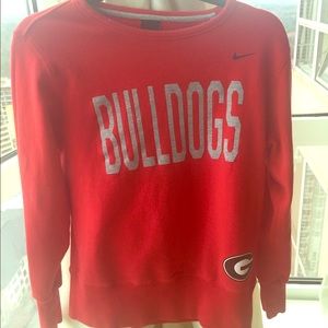Nike UGA/ Georgia/ Bulldogs Sweatshirt