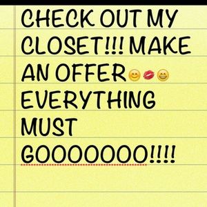 ALL REASONABLE OFFERS WILL BE CONSIDERED.