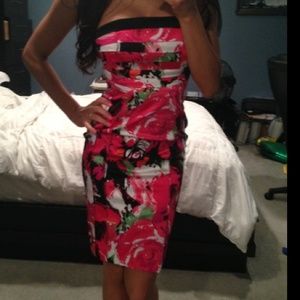 Floral Bebe dress 💗👗