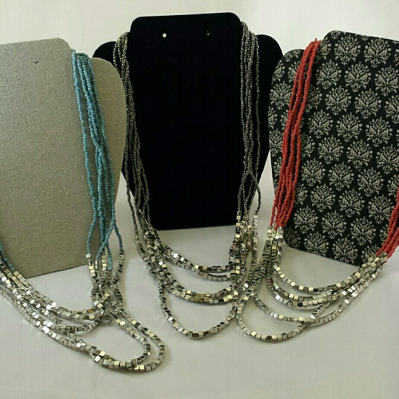 📗GWaC📗 Java Draping Beaded Necklace - Picture 2 of 4