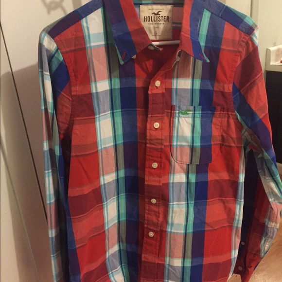 Hollister plaid Button-Up