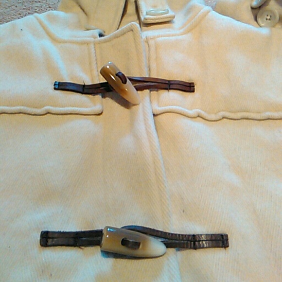 Beige/Tan Pea Coat - Picture 4 of 4