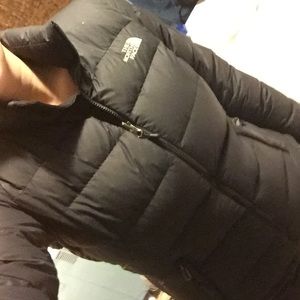 SALE! Black North Face down winter coat, like new!