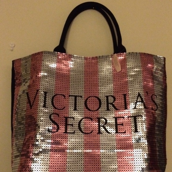 Victoria Secret Sequin tote