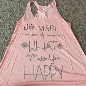 Do more of what makes you happy tank