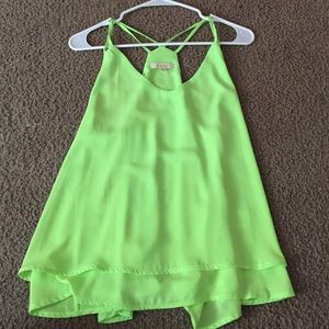 Limegreen tank top