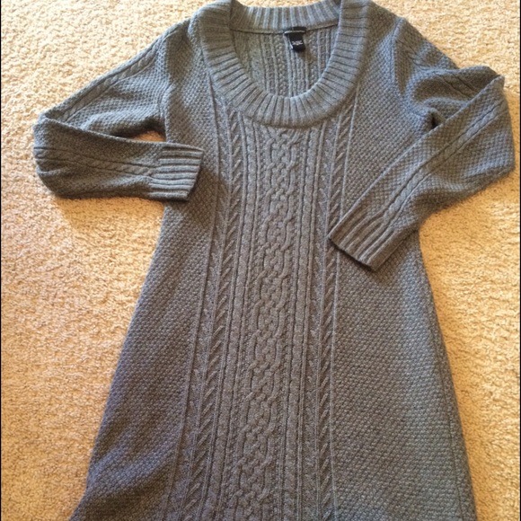 Moda International Dresses & Skirts - Like new Grey Sweater Dress from VS