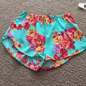 Floral shorts