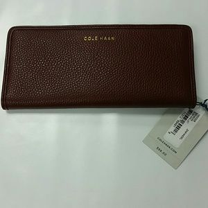 Cole Haan wallet - dark red