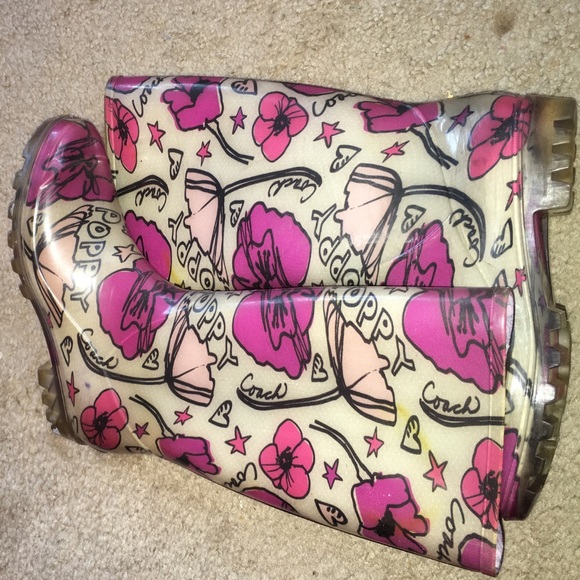 Poppy Coach Rainboots