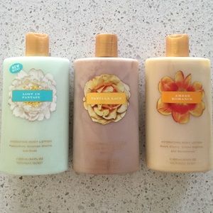 Victoria's Secret hydration body lotions.