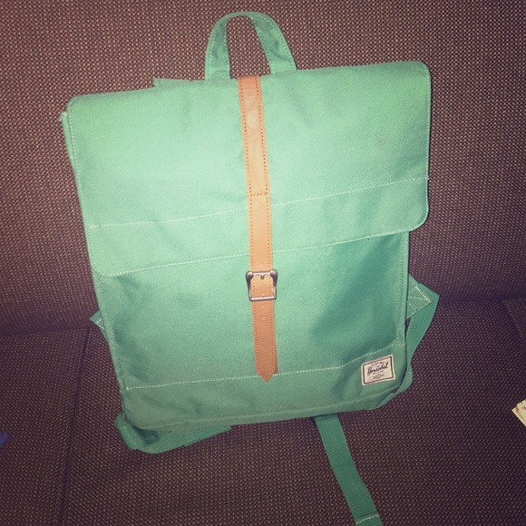 Green Herschel Backpack