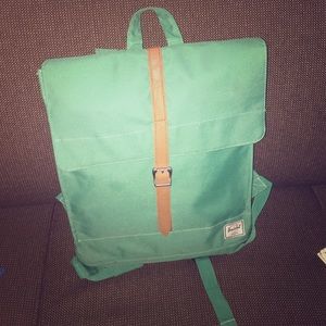 Green Herschel Backpack