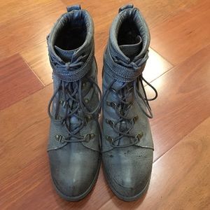 💕FINAL SALE💕Army Green Boots