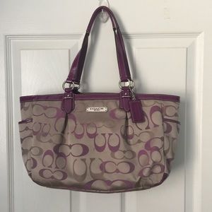 Coach Purple bag