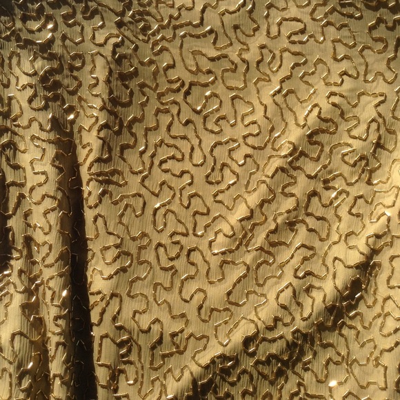 Vintage Sequin Holiday Top - Picture 2 of 4