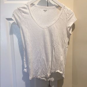 White madewell Vneck t
