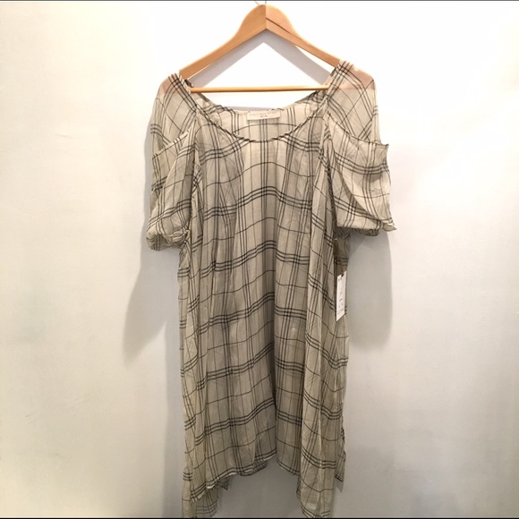 Stella McCartney plaid silk dress