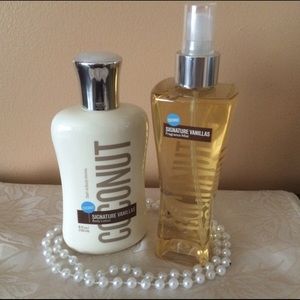 Bath and Body lotion and fragrance mist