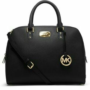 Michael Michael Kors large bag in black gold