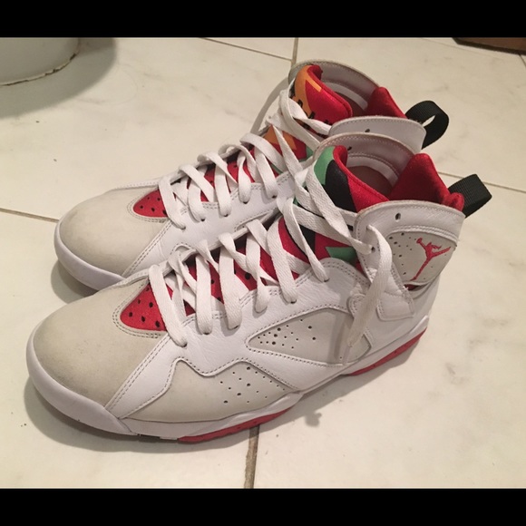 Air Jordan " Hare " 7's sz 8 - Picture 3 of 3