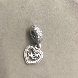⭐️SALE⭐️ Pandora "Center Of My Heart" Mom Charm