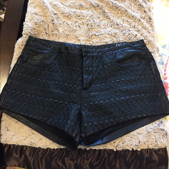 Leather Blank NYC shorts