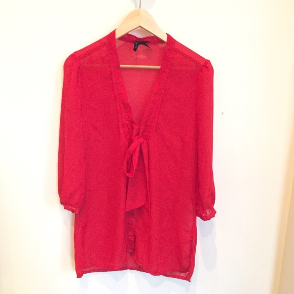 Ali & kris red blouse
