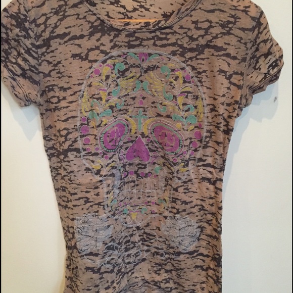 Sheer day of the dead tee