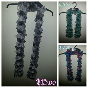 Hand made sashay scarfs