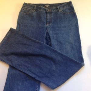 J JILL STRAIGHT JEANS TALL