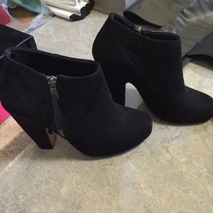 Madden Girl Black Booties
